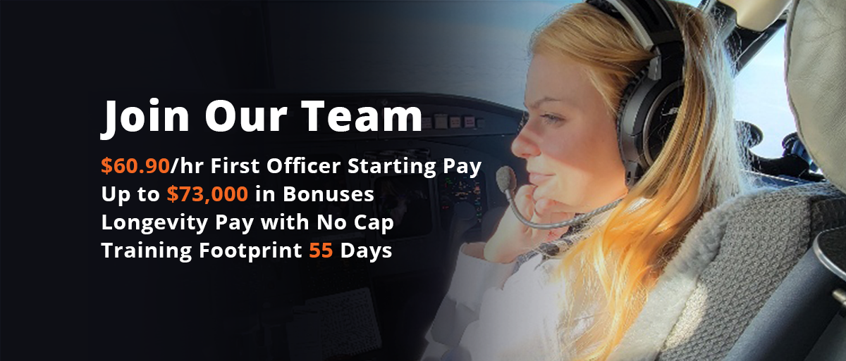 $73,000 First Officer Bonus