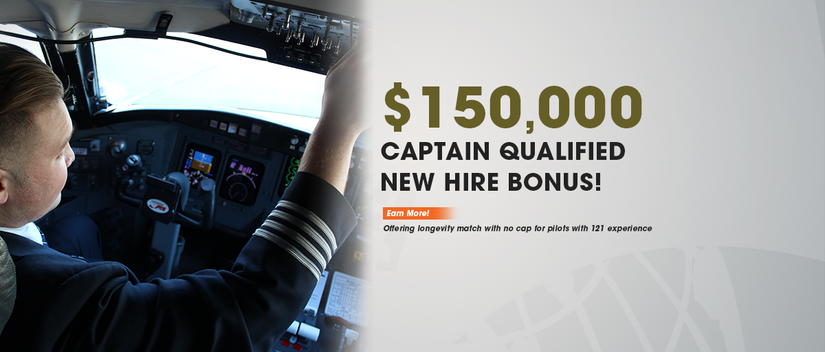 $150,000 Pilot Bonus